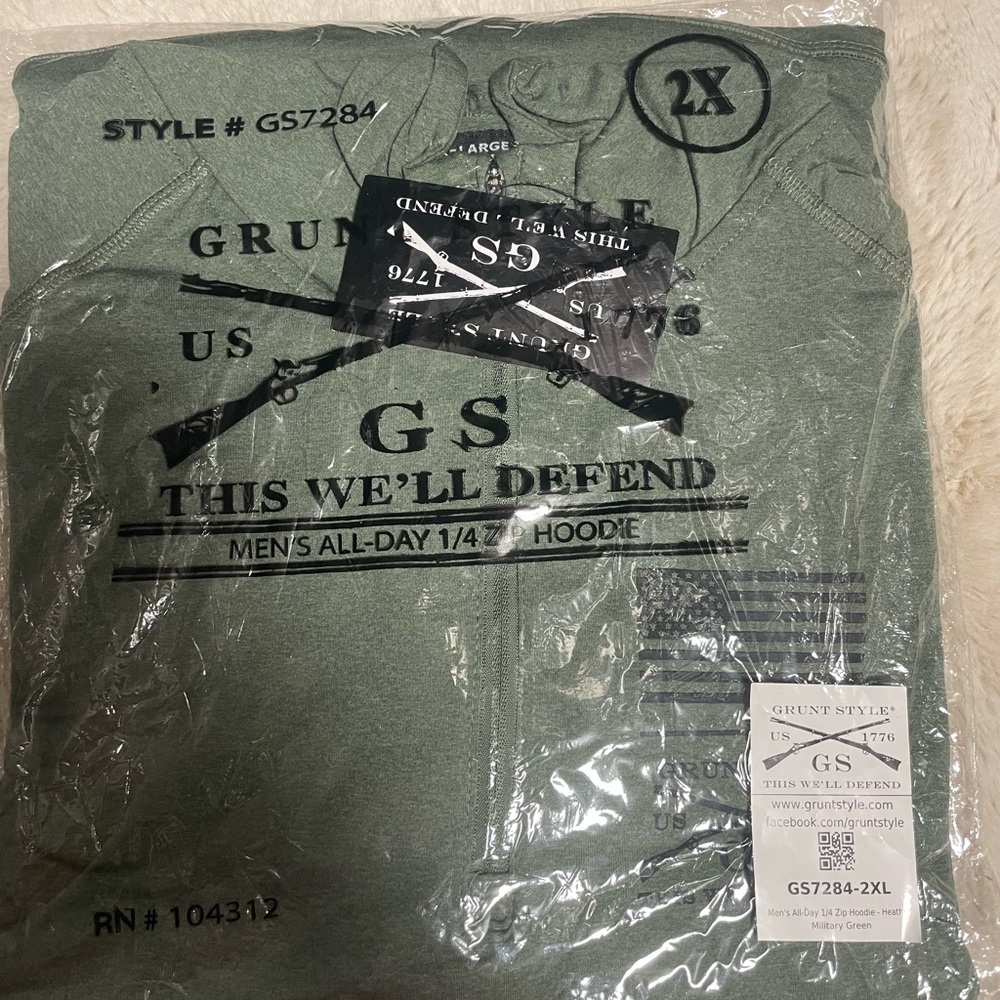 Grunt Style 1/4 zip pullover